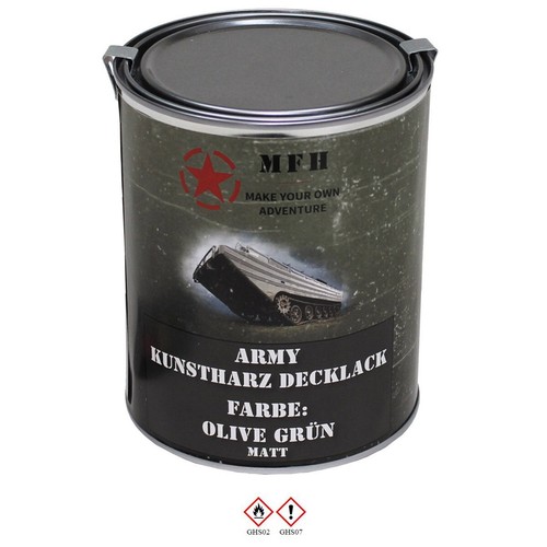 Mfh army lack matt - matt, dose