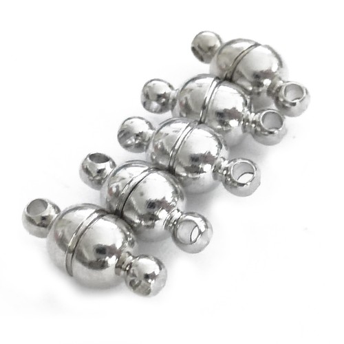 Magnetverschluss olive 11x5 - olive, mm